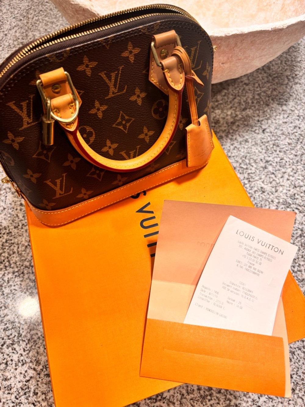 Louis Vuitton Monogram Alma BB